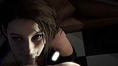 Jill Valentine, spill it now in this Resident Evil parody!