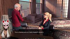 Jessica Oneil's Hard News Episode 4: Blonde MILF In Office Cartoon 3D Game At Work