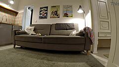 hot tight pussy college babysitter walks around no panties in summer dress