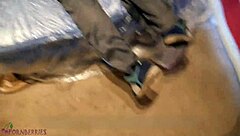 Young twinks indulge in a footjob fetish