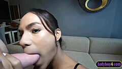Sexy Ladyboy Sucks And Fucks White Guy In His Ass Blowjob Assfucking POV Shemale Anal Asian