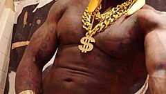 Hallelujah Johnson worships huge BBC in hood.