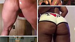 Compilation of black girls twerking and getting cumshots