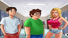 In Summertime Saga, Will You Come Show Me Those Boobs? Episode 93