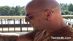 95-Teen 18+ With Natural Tits Gets Facial