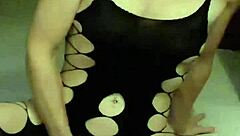 hot belgian milf says, 'i'm fingering myself in lingerie'