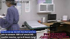 Dr. Aria Nicole Strips Naked for a Shocking Butt Examination at GirlsGoneGynoCom