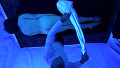 Gigi Breeze's blacklight massage feels so relaxing