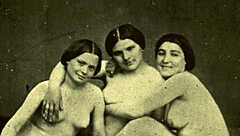 Vintage Old Pornography from Antique Era with Group Scenes