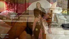 pretty blonde sucking and doggystyle squirting orgasm