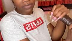 Stepbrother Drops BBC On My Lips After Sloppy Blowjob!