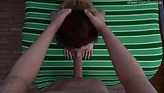 Did my stepsister swallow my cum after seeing my big dick?