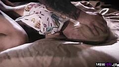 Small hands ravage and fuck Abella Danger's pussy with intense fingering!