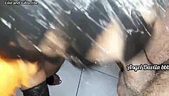Angel Davila's deep throat blowjob skills