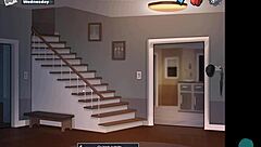 Summertime saga 32: hot asian teacher helps student with some relief