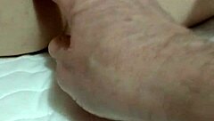 housewife plays with anal dildo