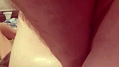 i'm fucking and toying her wet pussy with spanking and spreading