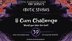 erotic audio challenges women to orgasm five times