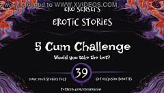 erotic audio challenges women to orgasm five times