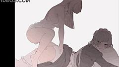 Can A Cartoon Shemale Handle Femdom With Monster Cock?