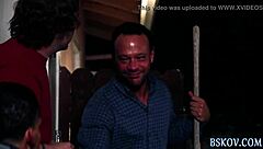 Jessie Andrews Sucking Hard in Wild Threesome with Blonde Pornstar Babes