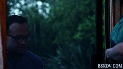 Jessie Andrews Sucking Hard in Wild Threesome with Blonde Pornstar Babes