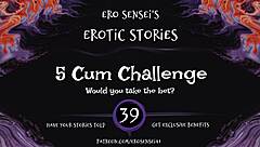 erotic audio challenges women to orgasm five times