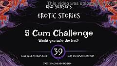 erotic audio challenges women to orgasm five times