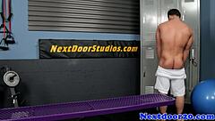 Is this gym stud's big cock too much?