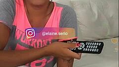 Hot Brunette Shows Off Ass In Detail