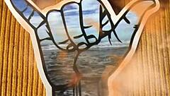 caribbean bbw amateur pussy fucking doggystyle with monster cock