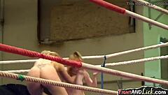 lacy lennon tastes student pussy with cock in bent over riding