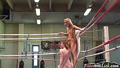 lacy lennon tastes student pussy with cock in bent over riding