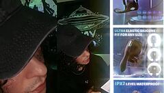 Using Dildo On Balls And Ass With Toys.