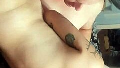 Homemade couple at halloween party