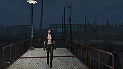 Fallout 4 Adventurer Fashion In Cute Brunette 3D Anime