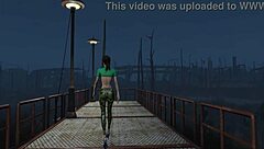 Fallout 4 Adventurer Fashion In Cute Brunette 3D Anime