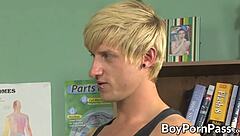 Kissing With Oral Plus Classroom Banging For Sweet Twinks!