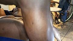 Black fat butt milf fucked!