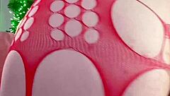 Anal Play With Big Black Dildo