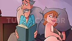 She joins couple in lingerie