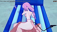 Pov fucking Lala on the beach and cumming inside 😍 To Love Ru hentai
