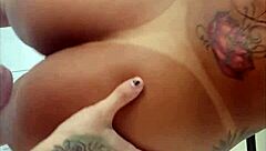 matheus castro and pamela santos sneak backstage for passionate blowjob and sucking