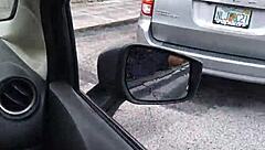 She gives blowjob in drive-thru line