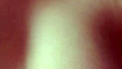 Excited bitch gets wet masturbating for boy