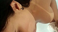 matheus castro and pamela santos sneak backstage for passionate blowjob and sucking