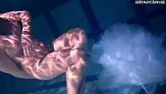 underwater big boobs teen bulava lozhkova in pool