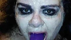 i experience deepthroat with toys, choking, dildo, and gagging