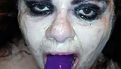 i experience deepthroat with toys, choking, dildo, and gagging