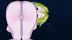 Anna Wants To Exorcise You With Her Wet Vagina - Shaman King